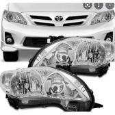 Farol Corolla 2012 2013 2014 Máscara Cromada MP1518bca