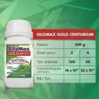 Inoculante Para Silagem De Capim Silomax Gold Matsuda 200g